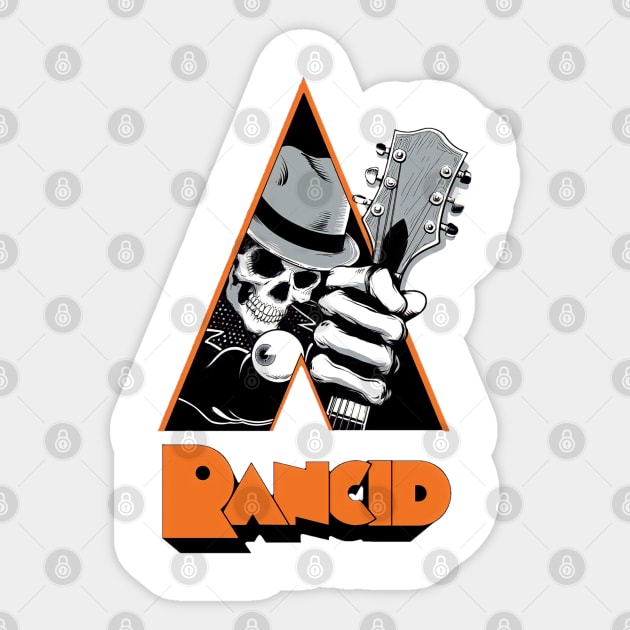 Rancid Sticker by Basourat